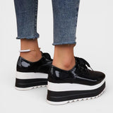 Anne - Sneakers med platform og blød sål
