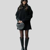Ida Helene - Strik sæt - Oversize pullover + nederdel