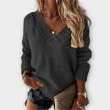 Ofelia - Komfortabel V-hals pullover