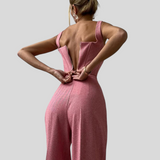 Alma Rosa - Tre-delt sæt med dobbeltradet blazer