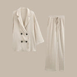 Alma Camilla - Elegant og komfortabel blazer og bukser