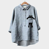 Anne™ | Kunstnerisk Printbluse