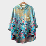 Anne™ | Kunstnerisk Printbluse