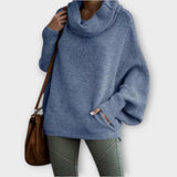Rosalina - Elegant kvindepullover med krave