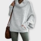 Rosalina - Elegant kvindepullover med krave