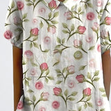 Selma | Blomstret bluse