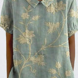 Selma | Blomstret bluse