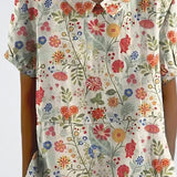 Selma | Blomstret bluse