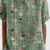 Selma | Blomstret bluse