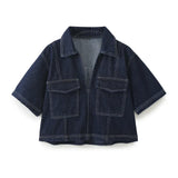 Anne® | V-hals Denim Sæt