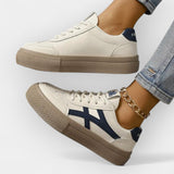 Trine - Retro platformsneakers