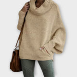 Rosalina - Elegant kvindepullover med krave