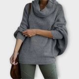 Rosalina - Elegant kvindepullover med krave