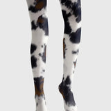 Jenny - Leggings med sjovt kunstnerisk print