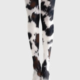 Jenny - Leggings med sjovt kunstnerisk print