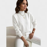 Nella - Sweater med høj hals