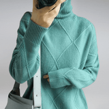 Marion - Sweater med høj hals
