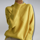 Marion - Sweater med høj hals