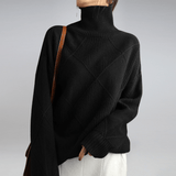Marion - Sweater med høj hals