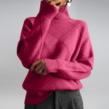 Marion - Sweater med høj hals