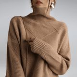 Marion - Sweater med høj hals