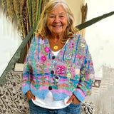 Anne™ | Klassisk Stribet Striktrøje