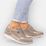 Caroline - Anatomiske sneakers med lynlås