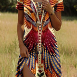 Anne™ | Elegant sommerkjole med blomster