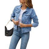 Anne™ | Stilfuld Casual Denimjakke
