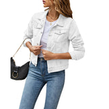 Anne™ | Stilfuld Casual Denimjakke