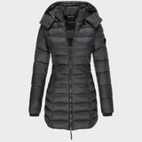 Emma Josefine - Stilfuld parka med varm indvendig foring