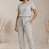 Ulrikke - Elegant sæt bukser og bluse