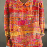 Anne™ | Farverig og Komfortabel Bluse