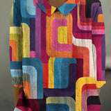 Anne™ | Farverig og Komfortabel Bluse