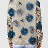 Anne™ | Elegant blomstret trøje