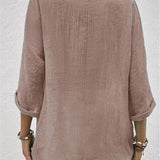 Anne™ | Komfortabel og Casual Skjorte med Knapper