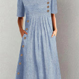 Anne™ | Stribet Sommerkjole