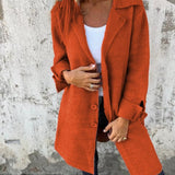 Ella Charlotte - Stilfuld minimalistisk frakke