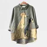 Anne™ | Glad Bomuldsbluse