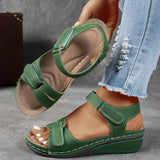 Ellie - Sandaler med kilehæle