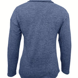 Anne™ | Afslappet Zip-bluse med Komfort