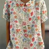Anne™ | Blomstret Skjorte