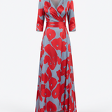Clara Emilie - Elegant kjole med blomsterdesign