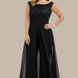 Freja Mathilde - Struktureret tyljumpsuit