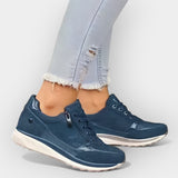 Caroline - Anatomiske sneakers med lynlås