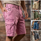 Pieter | Funktionelle Denim Cargo Shorts