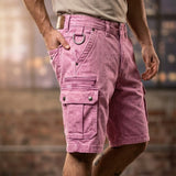 Pieter | Funktionelle Denim Cargo Shorts