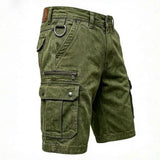 Pieter | Funktionelle Denim Cargo Shorts