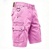 Pieter | Funktionelle Denim Cargo Shorts