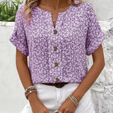 Anne™ | Elegant Blomstret Bluse